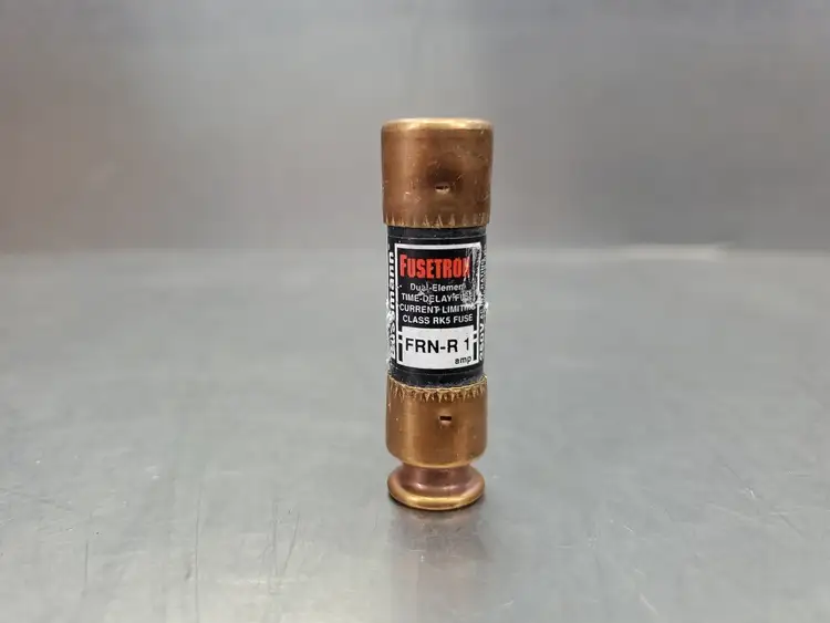 Used Bussmann FRN-R Dual Element Time-Delay Fuses, 1A Fuses | Palmetto Automation #1155985