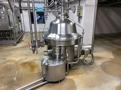 Kalt/GEA Westfalia 24 TPD complete cheese plant.