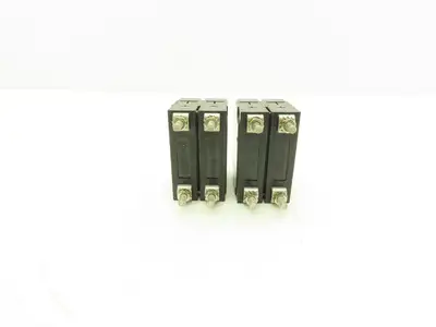 Eaton Heinemann AM2R Circuit Breaker 15A 2 Pole Magnetic Panel Mount Lot of 2