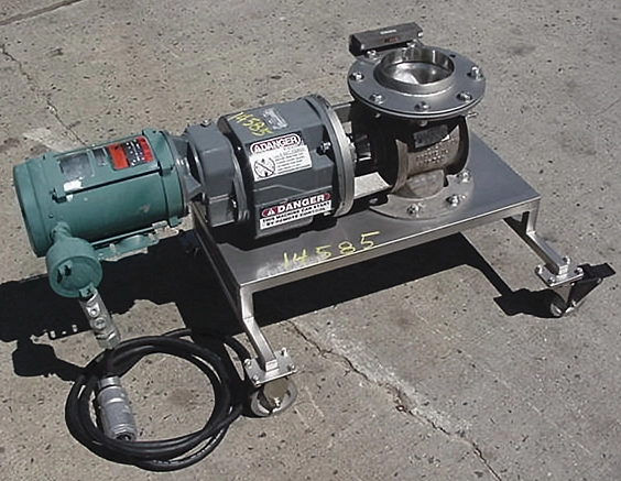 Used WM MEYER KKL4 Rotary Airlock Feeder New Jersey US | Champion Trading Corporation #423241