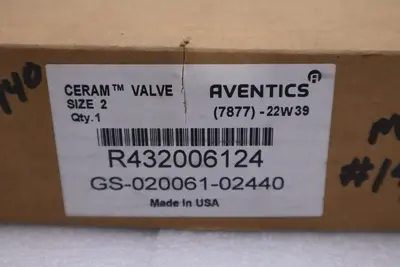 AVENTICS GS-020061-02440 SOLENOID VALVE SIZE 2 - STOCK GF-421