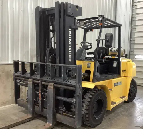 Used 2017 HYUNDAI 70L-7A Liquid Propane Forklifts Pennsylvania US | National Lift Equipment #1381997