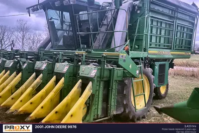 Used 2001 JOHN DEERE 9976 Self-propelled Harvesters Louisiana US | Proxy Equipment #1385191