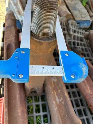 Used AFTERMARKET 6" CHISEL BIT FOR CABLE TOOL DRILL RIG Construction Equipment Parts Pennsylvania US | East West Machinery & Drilling #1417367