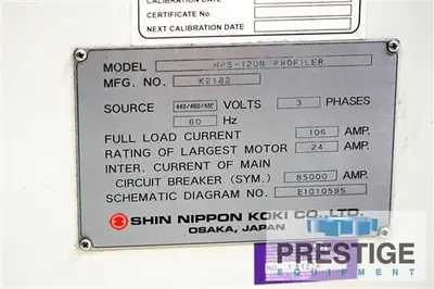 USED 2005 SNK HPS-120B 5-AXIS