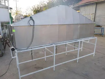 Fume Hood, 120" x 44" x 22", S/st, UV and Infared Lights #S744323