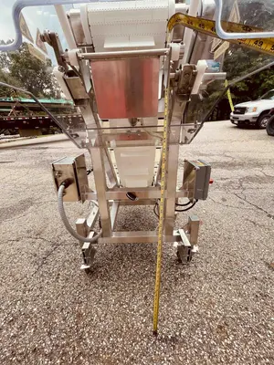 Safeline Mettler Toledo 48” Stainless Steel Incline Conveyor