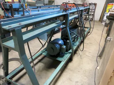 16 Ga. Lockformer SPEEDNOTCH Power Notching Machine, 10 ft