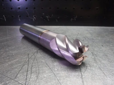 Fullerton 1" Carbide Endmill 5 Flute 3412LR FC20 1.0X1.25FLX6.0,CR (LOC2725A )