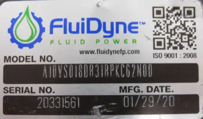 NEW FLUIDYNE A10VS018DR31RPKC62N00 HYDRAULIC PUMP