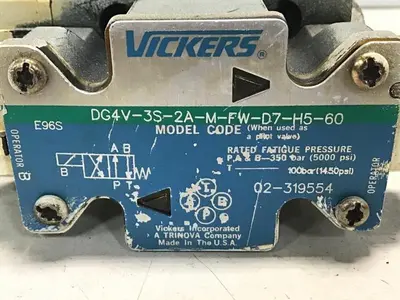USED VICKERS DG4V-3S-2A-M-FW-D7-H5-60