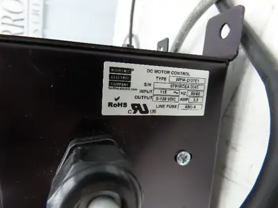 MK North America GUF-P 2000 50mm x 900mm Belt Conveyor 115V Variable Speed Drive