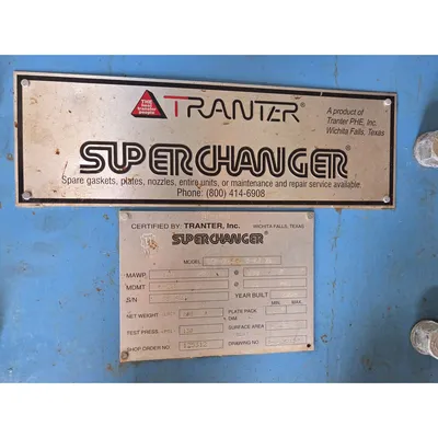 Used TRANTER INC GCP-026-L-5-KJ-26 Heat Exchangers West Virginia US | JM Industrial #1744147