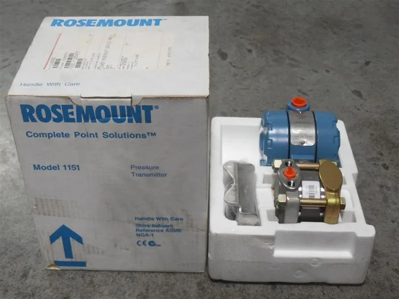 Rosemount Model 1151 Pressure Transmitter Assembly 1151AP5S22B7 New NIB