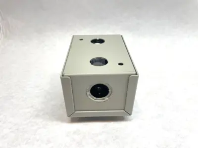 USED LEVITON THREE-POLE AC MANUAL MOTOR CONTROLLER 30A 600V 3-PHASE