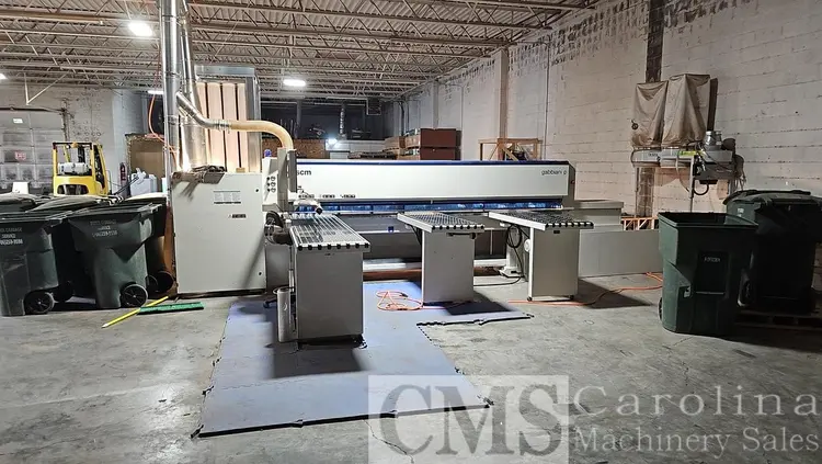 Used 2019 SCMI GABBIANI P75 BEAM SAW- LOW HOURS, DUST COLLECTOR Woodworking Panel Saws New York US | CAROLINA MACHINERY SALES #421656