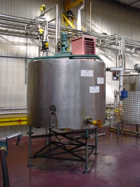 2250L S/S  Mixing Tank 0.25Kw