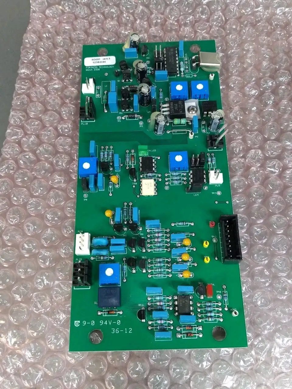 Fortress Technology SD001 VER 4.5 Head Digital Board Loc3E28
