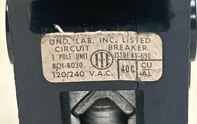 Used ITE BQ1-B030 Miscellaneous Equipment (Electrical & Power) | Surplus Asset Holdings #1200313