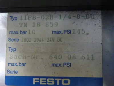 USED FESTO IFB8-02