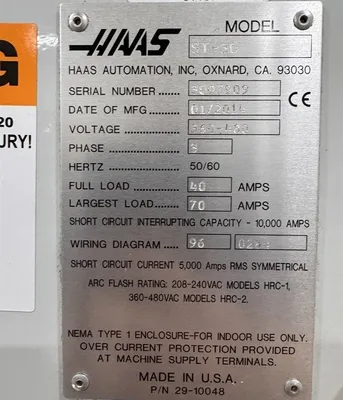 2014 HAAS ST-30 CNC Lathes (Turning Centers) | Machinery Resources International (3)