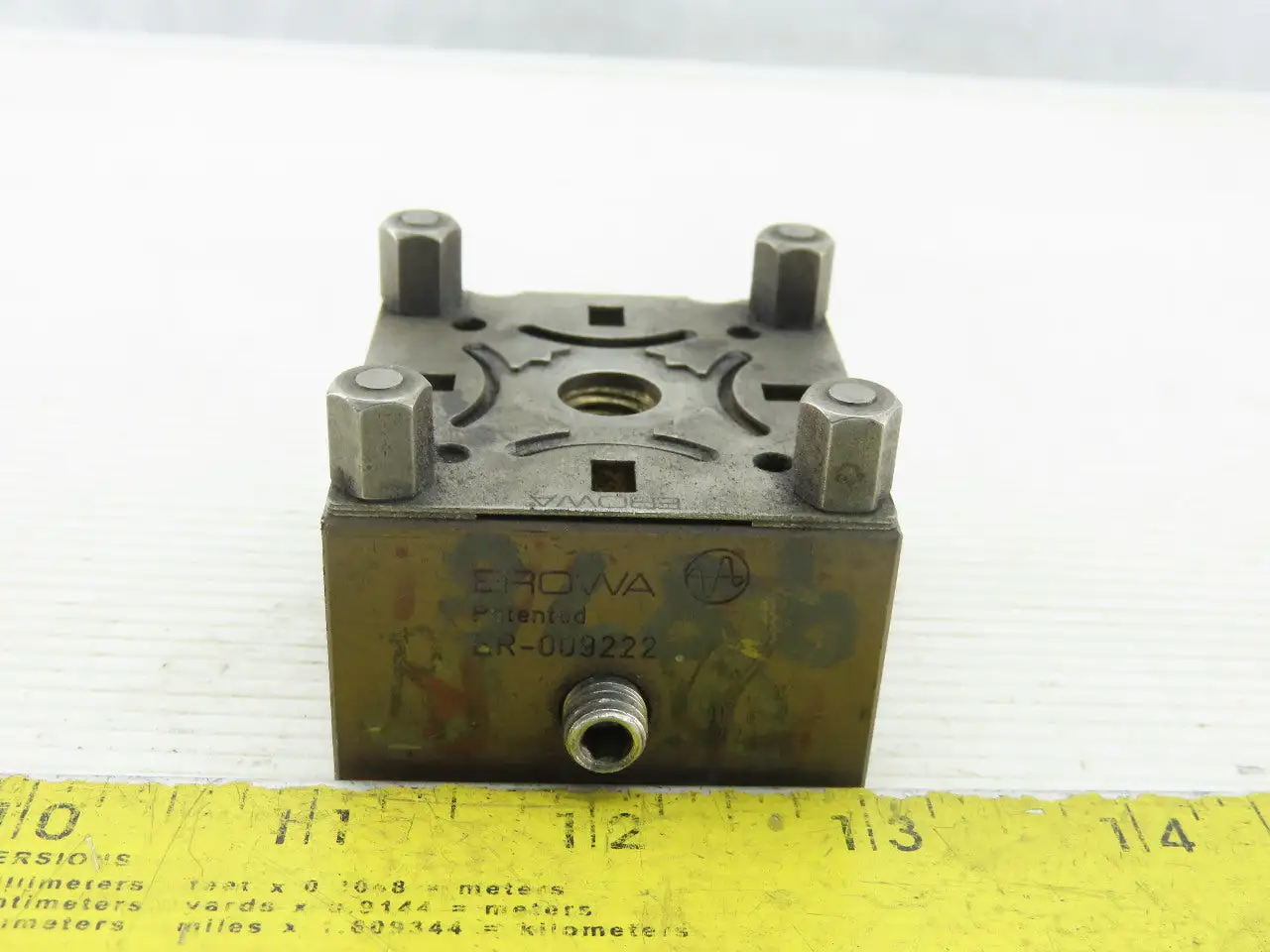 Erowa ER-009222 Brass Square Pocket Electrode Holder