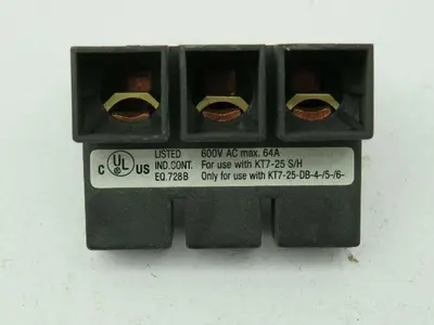 Sprecher Schuh KT7-25-A3E  Busbar Terminal Block for KT7-25S/25H  Lot of 3
