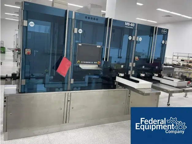 Used Korber Pharma Inspection GmbH Korber Inspection Machine, Model MS-60+AVS Lab Inspection North Carolina US | Federal Equipment Company #930768