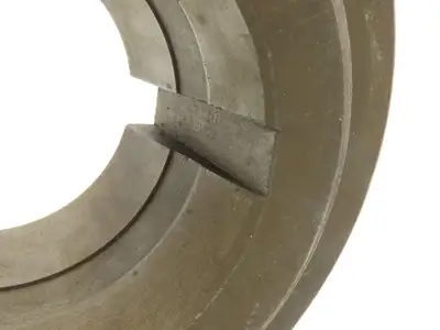 Lathe Dog Drive Face Plate Cast Iron 	6"-8UNC Direct Screw 9.5"OD