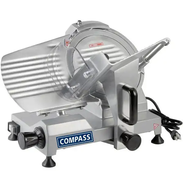 Compass 10" Electric Meat Slicer with 1/5 HP Motor