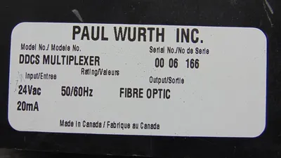 USED PAUL WURTH DDCS