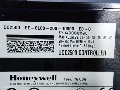 USED HONEYWELL DC2500EE0L0020010000E00