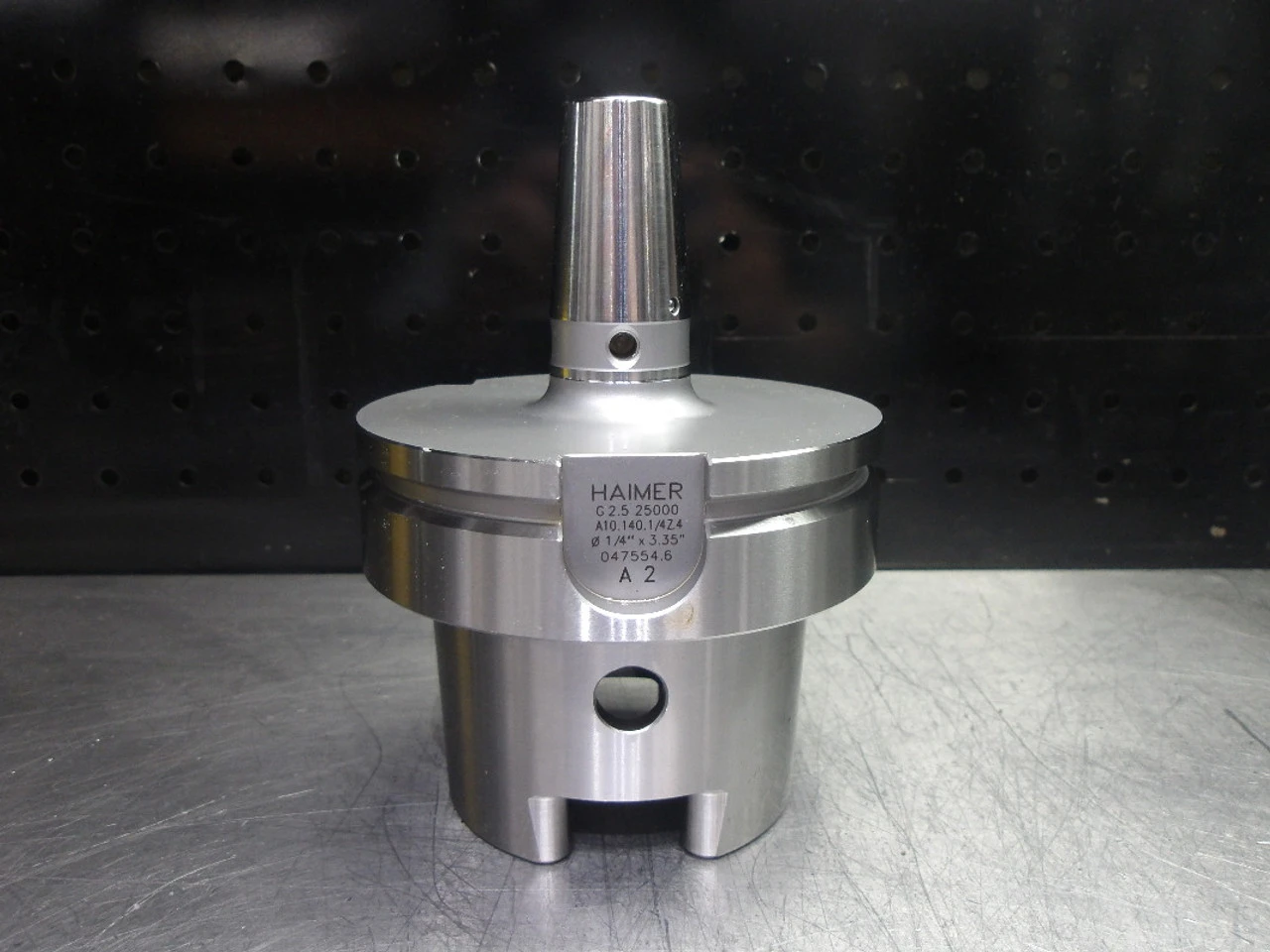 Haimer HSK100A 1/4" Shrink Fit Tool Holder 3.35" Pro A10.140.1/4Z.4 (LOC1390B)