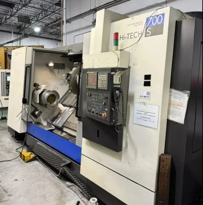 Used 2008 HWACHEON HI-TECH 700S CNC Lathes Michigan US | Tramar Industries #794120