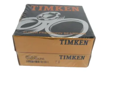 NEW SET TIMKEN 7211CCRDULP4S PRECISION BEARINGS 2MM211WI DUL