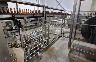 Krones Microbrewery Bottling Line