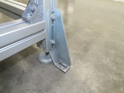 1" Aluminum Top Welding Work Bench Machine Fab Table 61-1/2"W 42"D 28-1/2"H