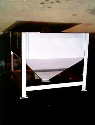 1.19 Cu.M. S/S Portable Hopper