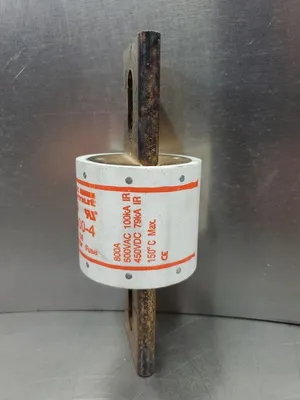 FERRAZ SHAWMUT A50P800-4 SEMICONDUCTOR FUSE, 500VAC/450VDC 800AMP. 4D-39