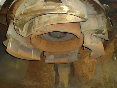 42" X 40 HP BLANCHARD MODEL 22-42 ROTARY SURFACE GRINDER: STOCK #11914