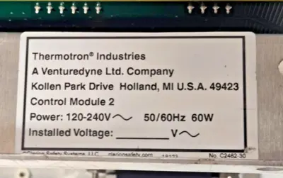 Thermotron Control Module 2 Board
