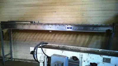 Conveyor, Roller, 12" x 10', S/st Frame, 2" Rollers #S742272