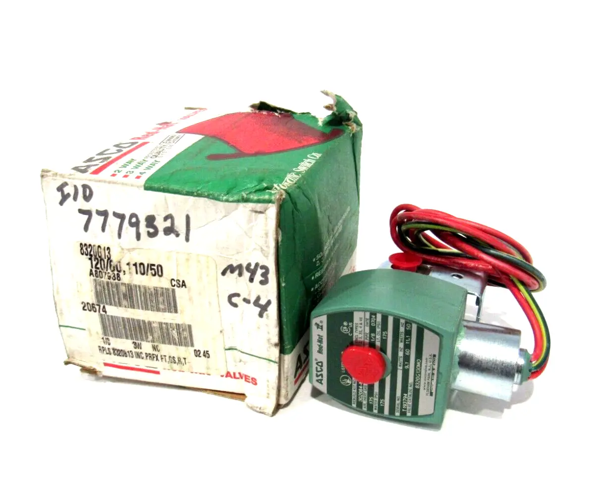 NEW ASCO 8320G13 SOLENOID VALVE 8320G130M0