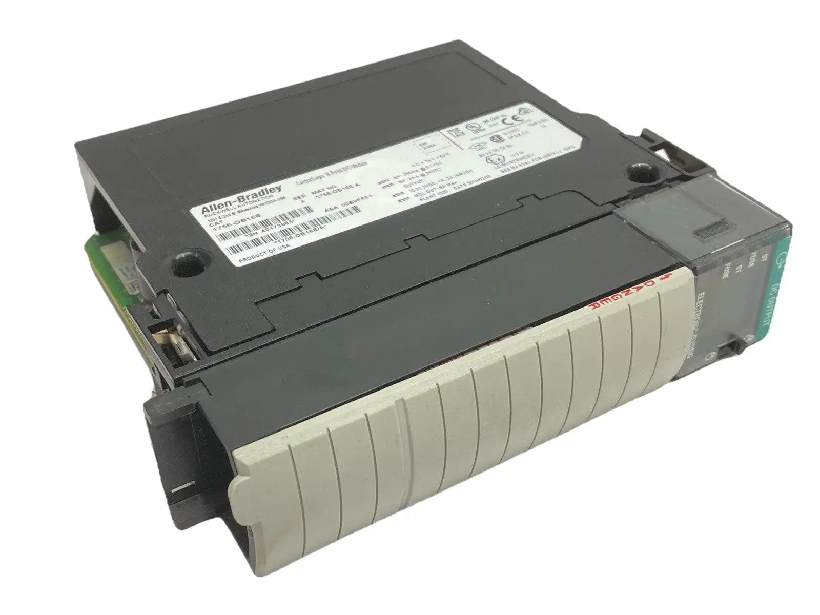 USED ALLEN-BRADLEY CONTROLLOGIX 16 POINT D/O MODULE