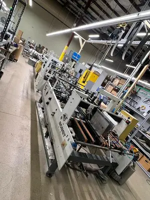 1995 Bobst Media 100 Folder Gluer