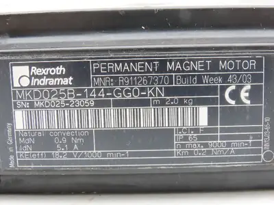 Used REXROTH INDRAMAT _UNKNOWN_ Servo Motors Indiana US | Arrow Industrial #1408438