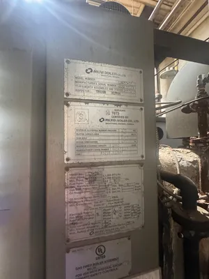Used MIURA LX-50-05 Boilers South Carolina US | ESS Industrial Equipment Sales #1337514