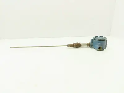 Rosemount 644HAE5J6F6XA Thermocouple 15" Probe Temperature Sensor 1/2" NPT