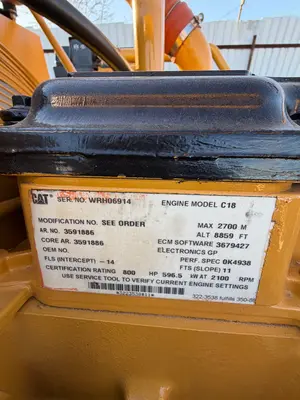 Used CAT CAT C18 Diesel Engines Oklahoma US | Oil The Woodlands Group #1500938
