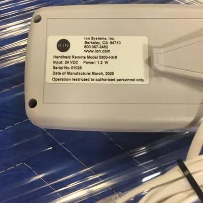 ION SYSTEMS HANDHELD REMOTE 5300-HHR